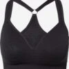 Marika Medium Support Bustier Sport Bh JOHANNA SMLS Dames Zwart