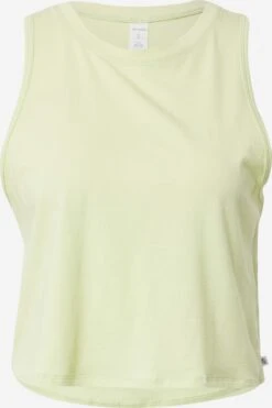 Marika Tops Sporttop Dames Pasteelgeel