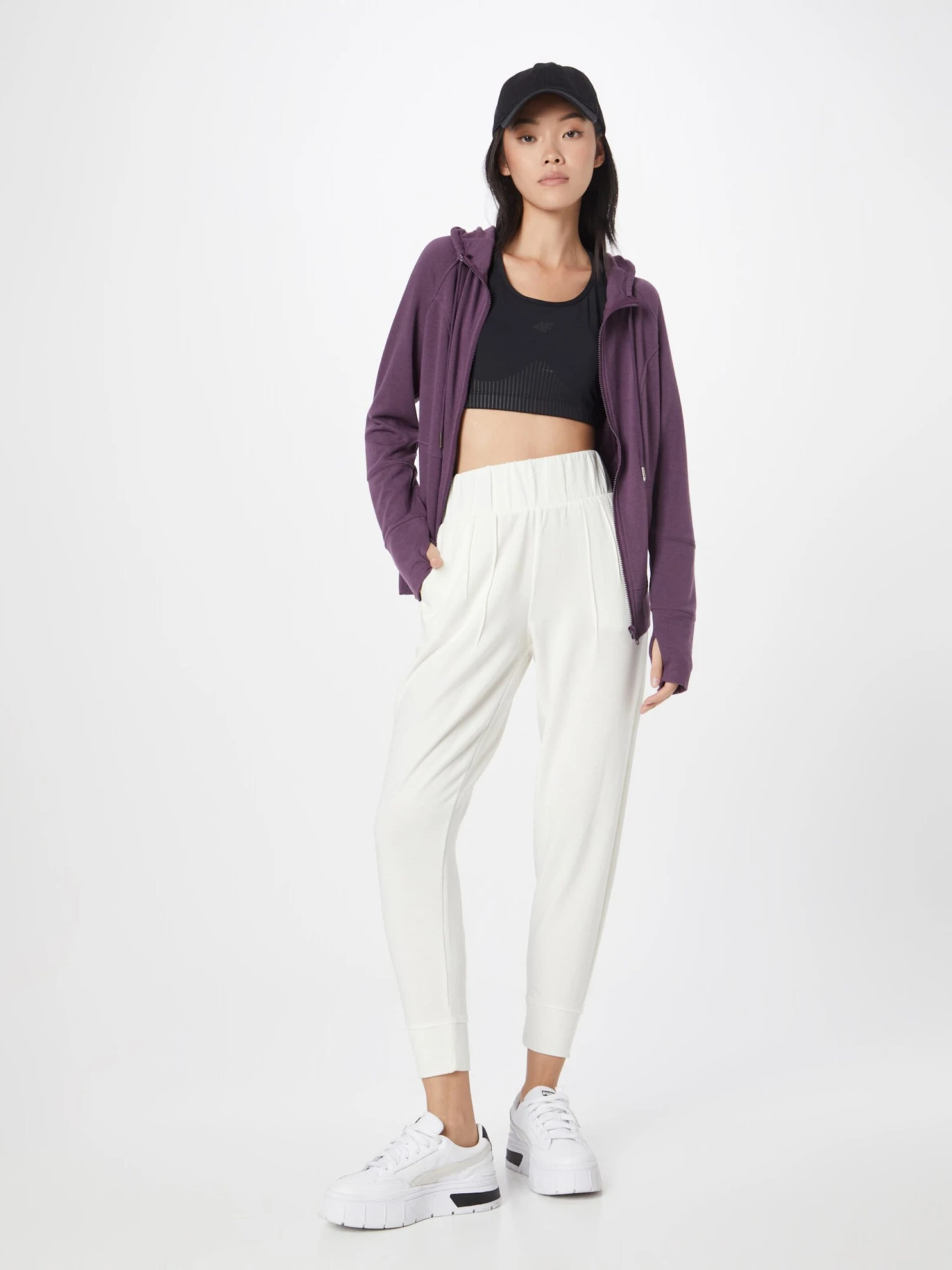 Marika Lange Broeken Tapered Sportbroek PALMER Dames Lichtgrijs 5 Marika Lange Broeken Tapered Sportbroek PALMER Dames Lichtgrijs - Afbeelding 5