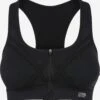 Marika Low Support Bustier Sport Bh Dames Zwart